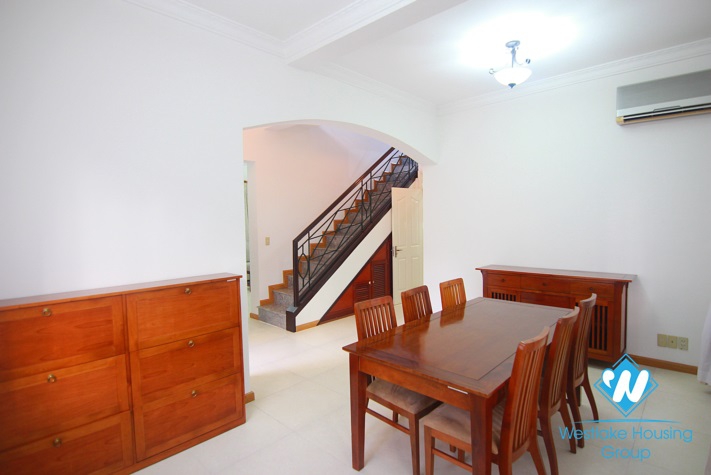 Nice house with quiet area for rent in Thuy Khue st, Tay Ho District 